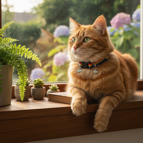 Breakaway Cat Collar - Lifestyle