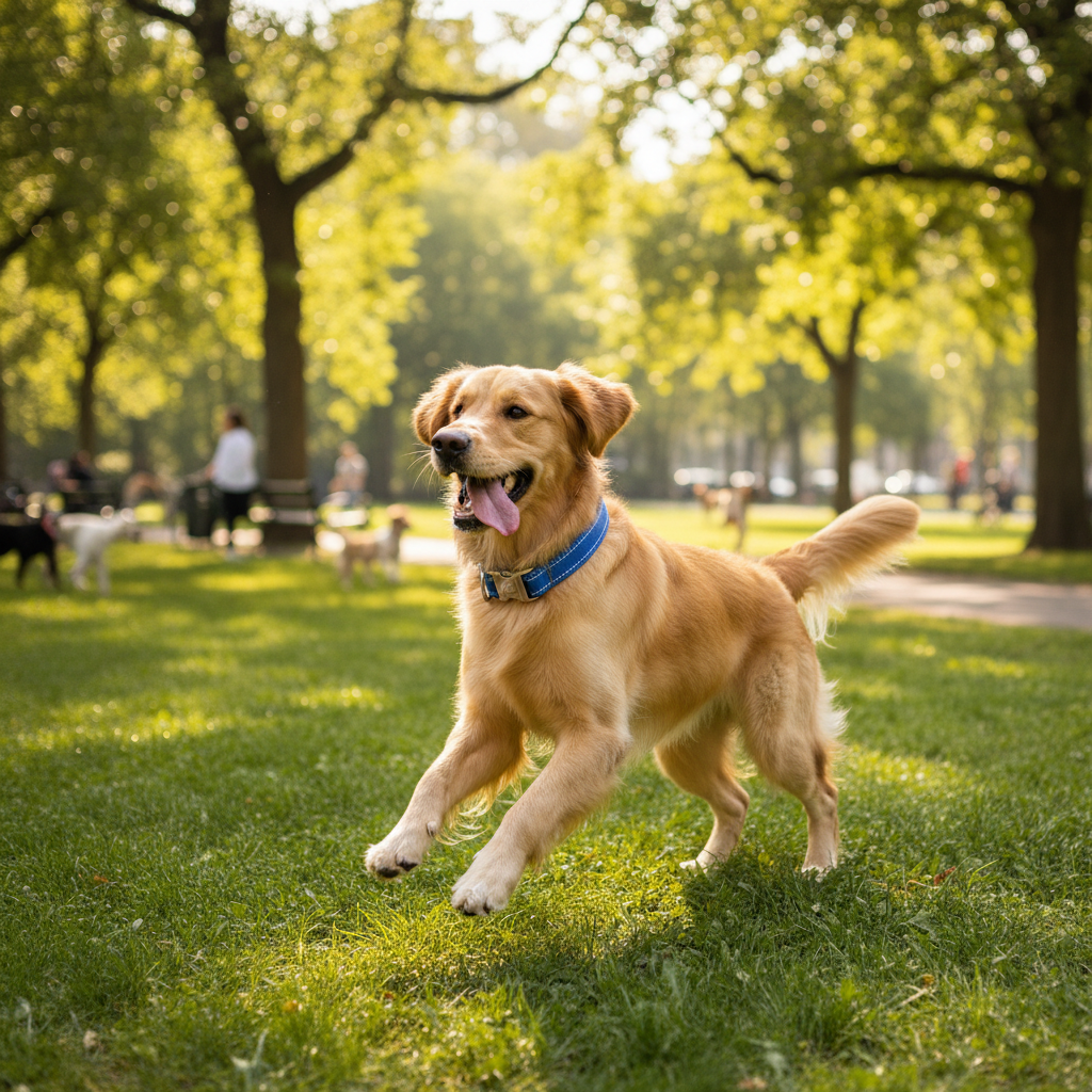 Adjustable Dog Collar - Lifestyle